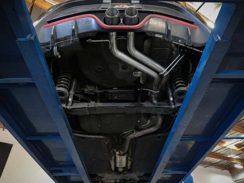aFe — aFe Takeda 13-17 Hyundai Veloster L4-1.6L 2-1/2in 304 SS Axle-Back Exhaust w/ Blue Flame Tips
Axle-Back Exhaust - view 8