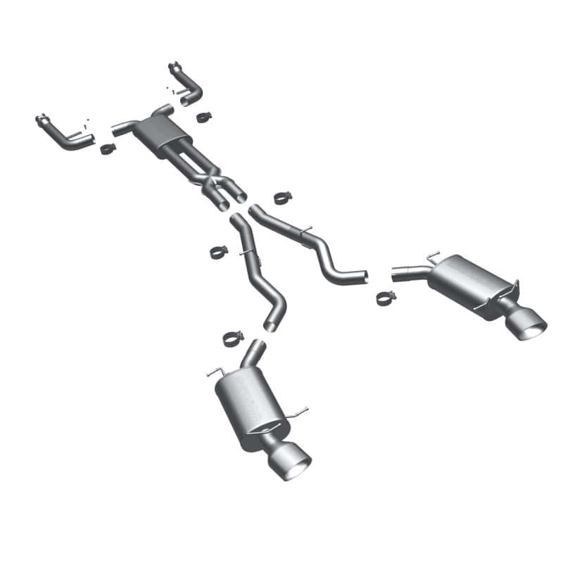 Magnaflow — MagnaFlow SYS C/B 04-08 BMW 645/650
Cat-Back - view 1