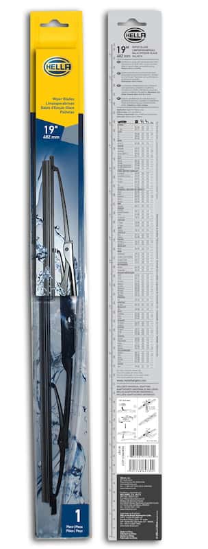 Hella — Hella Standard Wiper Blade 19in - Single
WIPER BLADE 19 '' ST - view 9