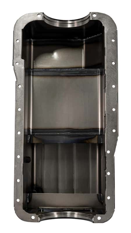 Moroso — Moroso Ford 351W (w/Rear Sump & Billet End Seals) Extra Deep Wet Sump 7qt 9in Steel Oil Pan - view 3