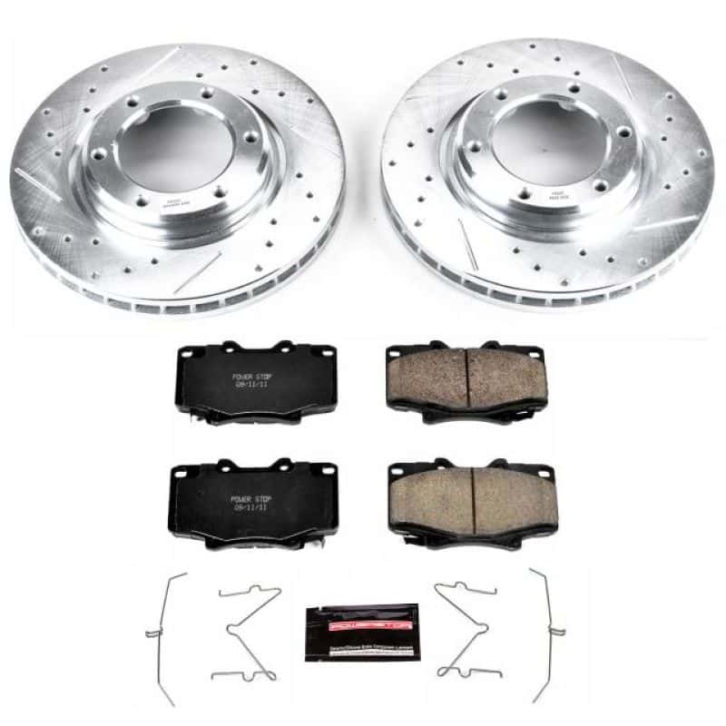 PowerStop — Power Stop 96-97 Lexus LX450 Front Z23 Evolution Sport Brake Kit - view 1