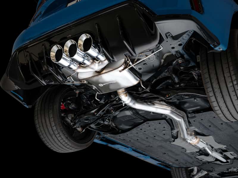 AWE Tuning — AWE Tuning 2023 Honda Civic Type R FL5 Touring Edition Exhaust w/ Triple Chrome Silver Tips
Touring Exhaust - view 6