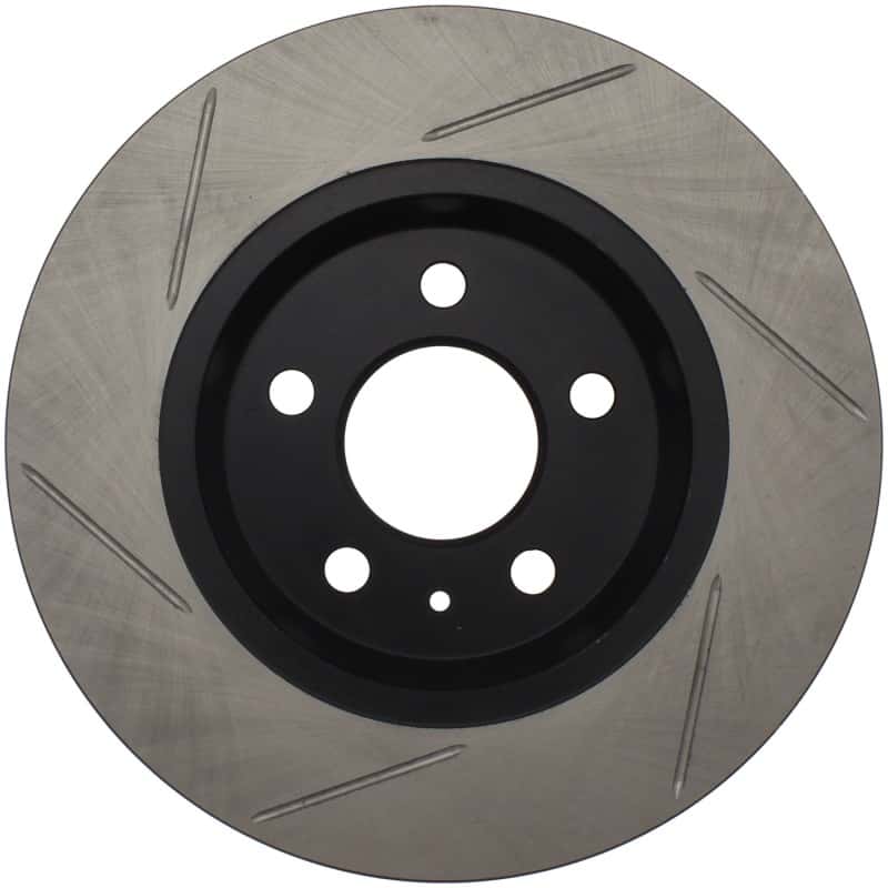 Stoptech — StopTech Power Slot 09-10 Audi A4/A4 Quattro / 08-10 A5 / 10 S4 Rear Right Slotted Rotor
Sport Slotted Rotor
Disc Brake Rotor - view 2