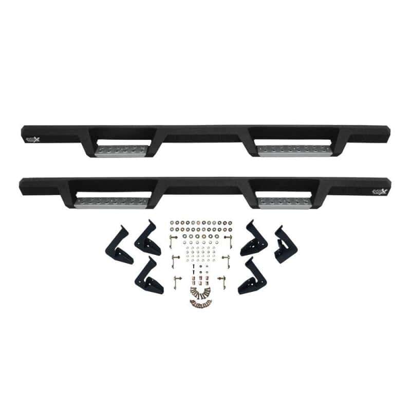 Westin — Westin/HDX Stainless 15-18 Ford F-150 SC/17-18 F-250/F-350 CC Drop Nerf Step Bars - Textured Black
Nerf/Step Bar - view 6