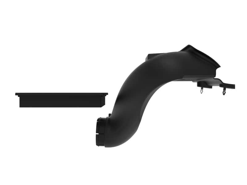 aFe — aFe 21-24 Ford F-150 V6/V8 Dynamic Air Scoop w/ Pro DRY S Filter (D.A.S. PLUS)
DAS PLUS Intake - view 3