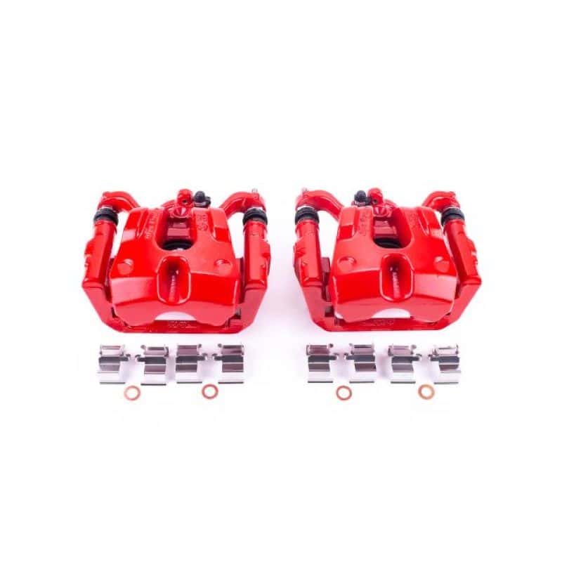 PowerStop — Power Stop 15-17 Chrysler 200 Rear Red Calipers w/Brackets - Pair
Caliper Set - view 1
