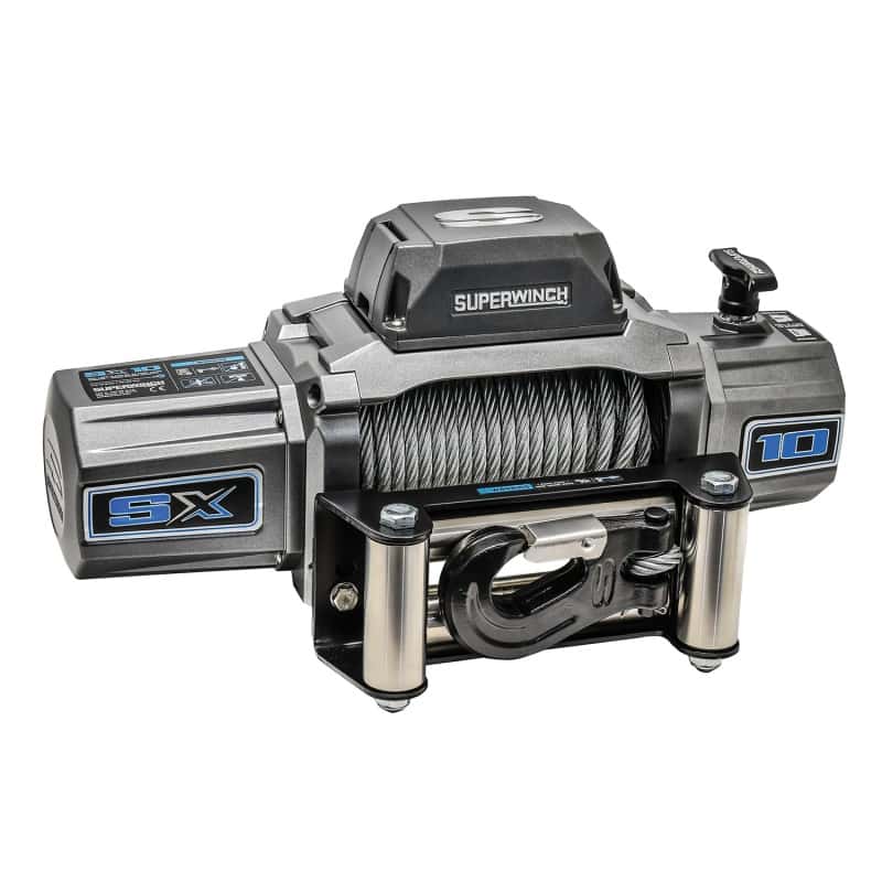 Superwinch — Superwinch 10000 LBS 12V DC 3/8in x 85ft Wire Rope SX 10000 Winch
Winch - view 4