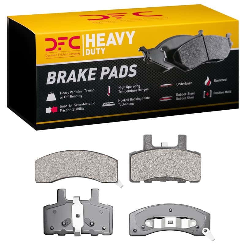 DFC — DFC 88-02 Chevrolet C3500 Front Heavy Duty Pads - Semi Metallic
DFC Brake Pad Set - view 1