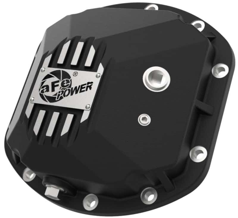 aFe — aFe Street Series Dana 30Front Differential Cover Black w/ Machined Fins 97-18 Jeep Wrangler
Differential Cover - view 2