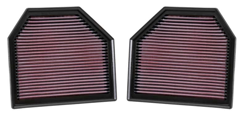 K&N Engineering — K&N Replacement Air Filter for 11-14 BMW M5/M6 4.4L V8 / 2015 M4/M3 3.0L I6  (2 per box)
Replacement Air Filt
Air Filter - view 3