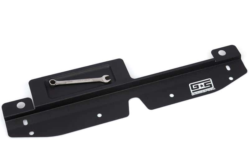 GrimmSpeed — GrimmSpeed 08+ Subaru Impreza/WRX/STI Radiator Shroud w/Tool Tray - Black - view 1