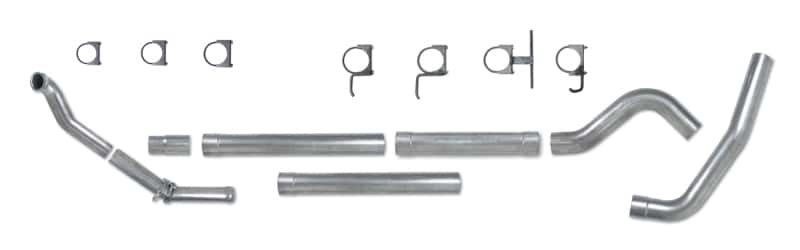 Diamond Eye Performance — Diamond Eye KIT 4in MFLR RPLCMENT PIPE TB SGL ALUM 94-97 5 7 3L F250/F350 PWRSTROKE NFS W CARB STDS
KIT; 4in.; TB MRP SG - view 2