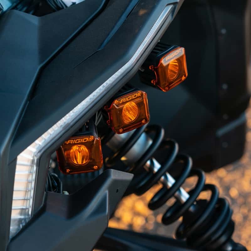 Rigid Industries — Rigid Industries 2017+ Can-Am Maveric X3 Revolve Headlight Kit
CAN-AM RVLV HDLT KIT - view 5