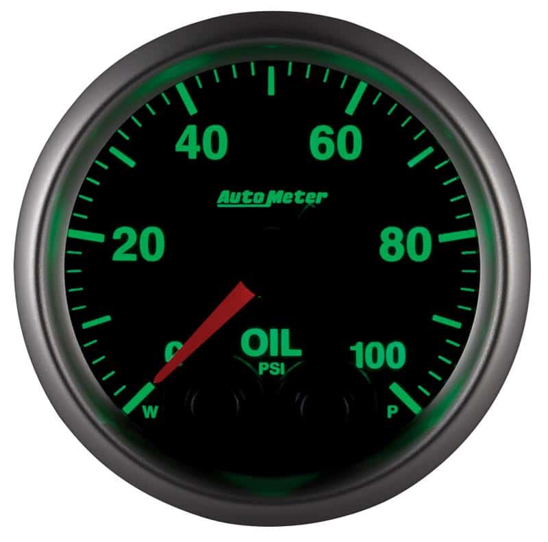 AutoMeter — Autometer Elite 52mm Oil Pressure Peak and Warn Gauge w/ Electronic Control
GA 2" OILP 100PSI EL - view 4