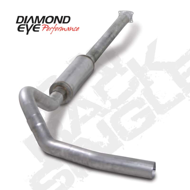Diamond Eye Performance — Diamond Eye KIT 4in Catback Single AL CHEVY/GMC 6.6L 2500/3500 01-05
KIT; 4in.; CBSGL; AL - view 1