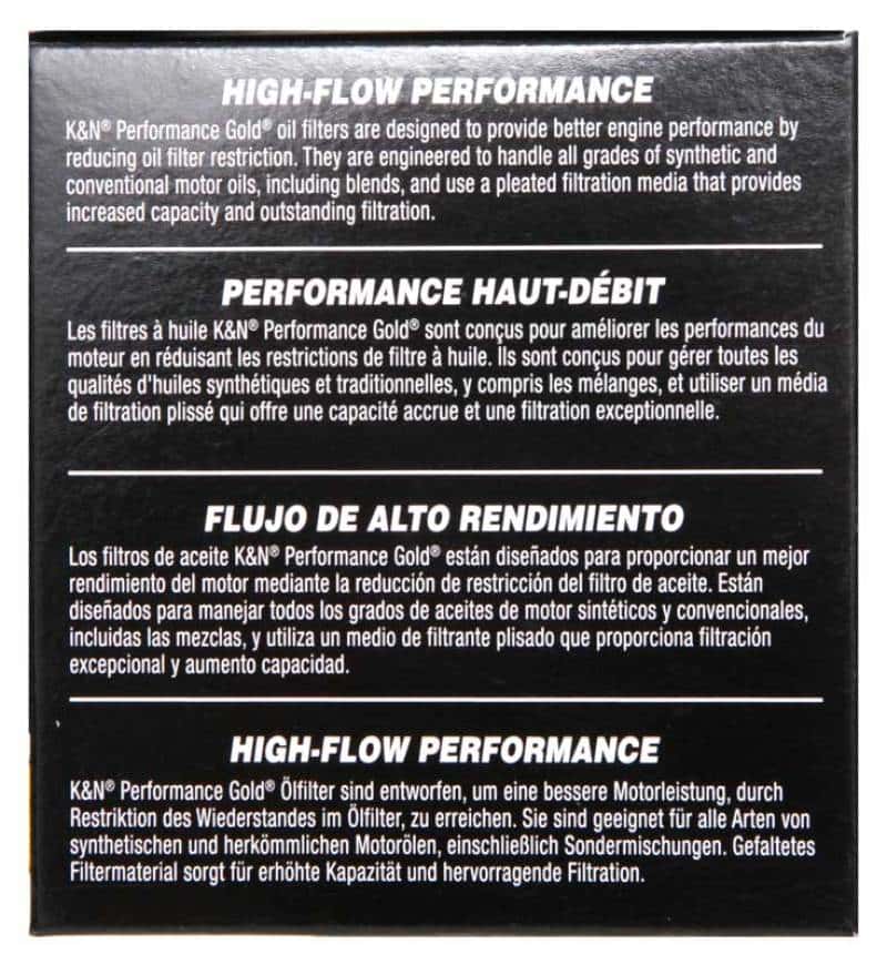K&N Engineering — K&N 2019 BMW M2 3.0L/M4 3.0L Cartridge Oil Filter - view 9