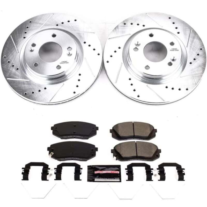 PowerStop — Power Stop 18-19 Hyundai Kona Front Z23 Evolution Sport Brake Kit - view 1