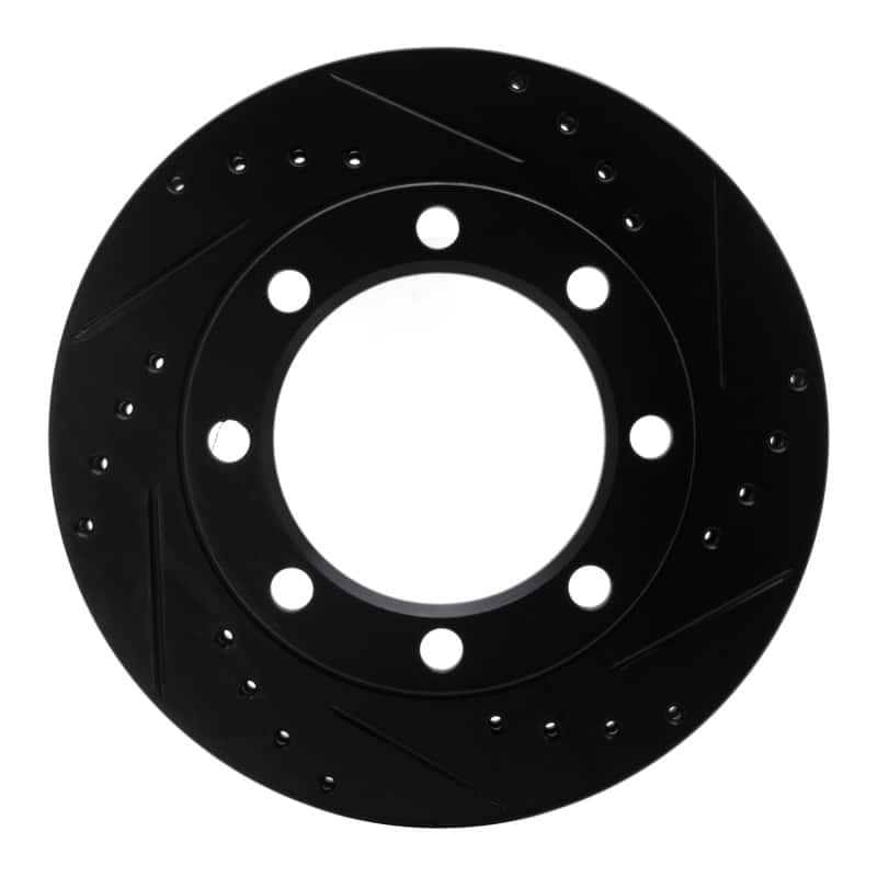 R1 Concepts — R1 71-91 Chevrolet P30 Van Front Right Drilled & Slotted Black Brake Rotor
R1 Brake Rotor Drill - view 1