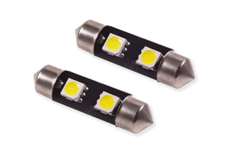 Diode Dynamics — Diode Dynamics 36mm SMF2 LED Bulb Warm - White (Pair) - view 1