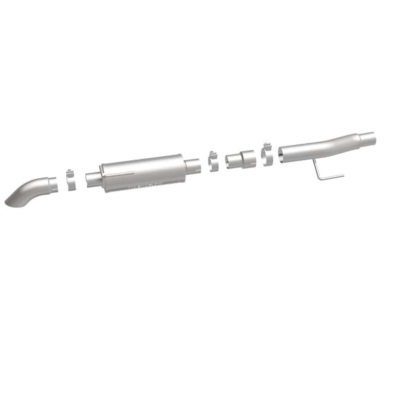 Magnaflow — MagnaFlow Cat-Back, SS, 2.5/3in, Turn Down In Front Rear Tire 2015 Ford F150 5.0L V8 Ext Cab
Cat-Back - view 7