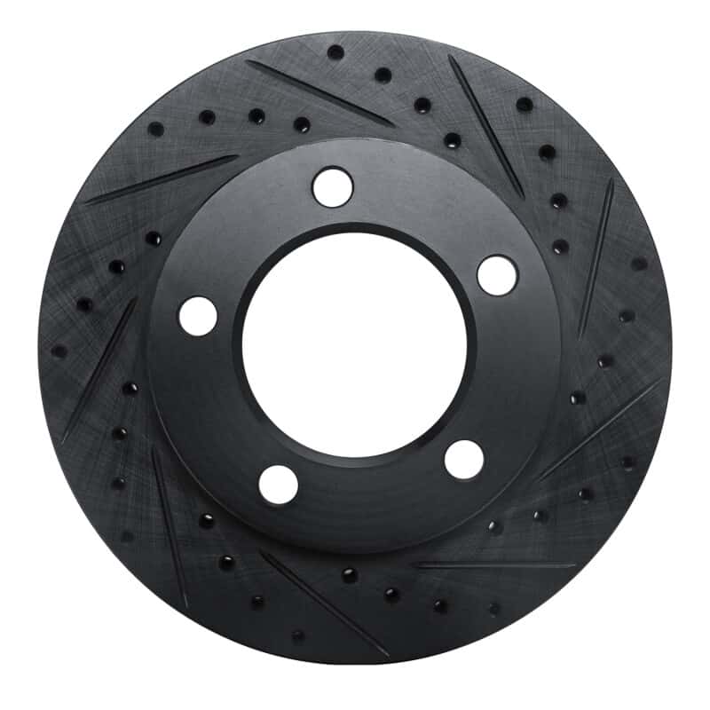 R1 Concepts — R1 94-96 Ford F-150 4WD Front Right Drilled & Slotted Black Brake Rotor
R1 Brake Rotor Drill - view 1