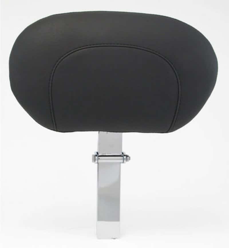 Mustang Motorcycle — Mustang 08-21 Harley Electra Glide, Rd Glide ,Rd King, Str Glide Touring Driver Backrest - Black - view 1