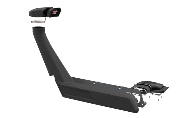 K&N Engineering — K&N 21-23 Ford Bronco 2.3L/2.7L Elevated Intake Kit (Snorkel)
Elevated Intake Kit - view 7