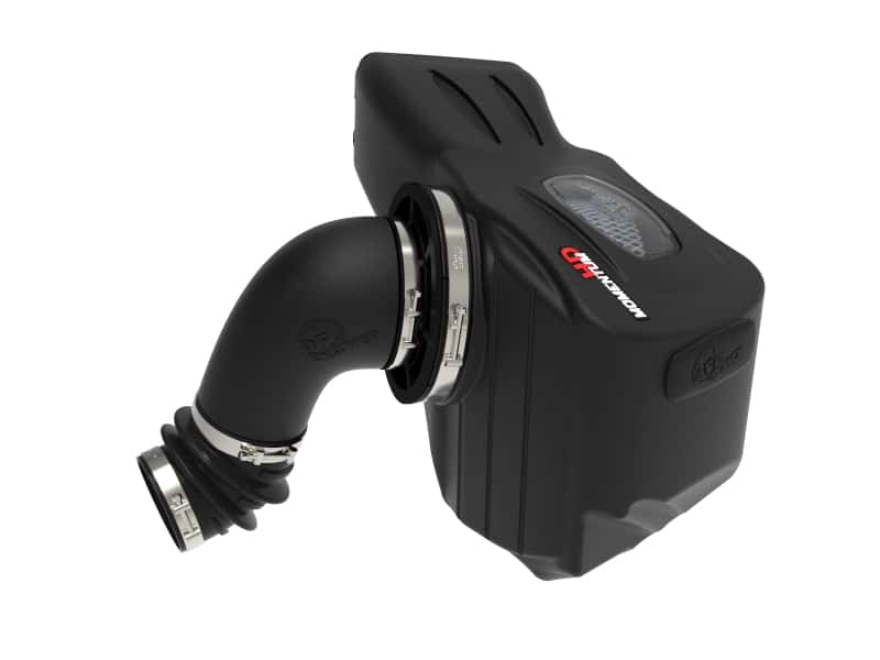 aFe — aFe Momentum HD 10R Cold Air Intake System 19-20 RAM Diesel Trucks L6 6.7L (td)
Momentum HD Intake - view 3