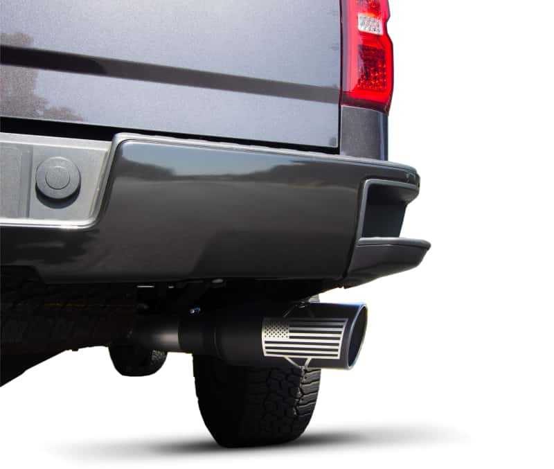 Gibson — Gibson 07-18 Toyota Tundra Limited 5.7L 4in Patriot Series Cat-Back Single Exhaust - Stainless
Truck/Suv - view 2