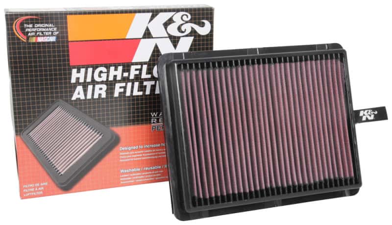 K&N Engineering — K&N 15-18 Hyundai Sonata L4-1.6L F/I Drop In Air Filter
Replacement Air Filt
Air Filter - view 4