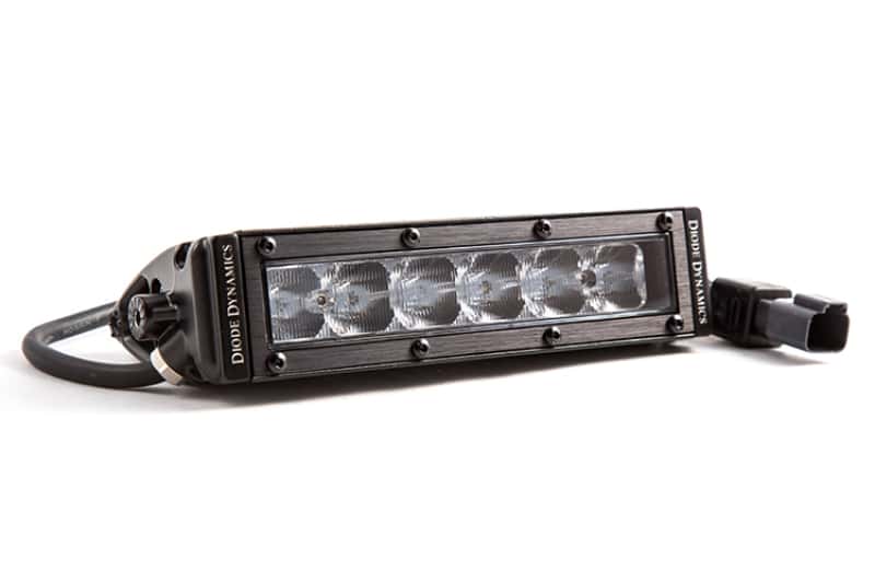Diode Dynamics — Diode Dynamics 6 In LED Light Bar Single Row Straight SS6 - White Wide Light Bar (Single) - view 2