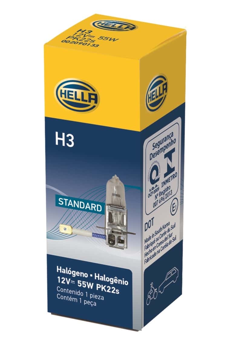 Hella — Hella H3 Halogen Bulb (Must Order Qty 10)
H3 Halogen Bulb - view 5