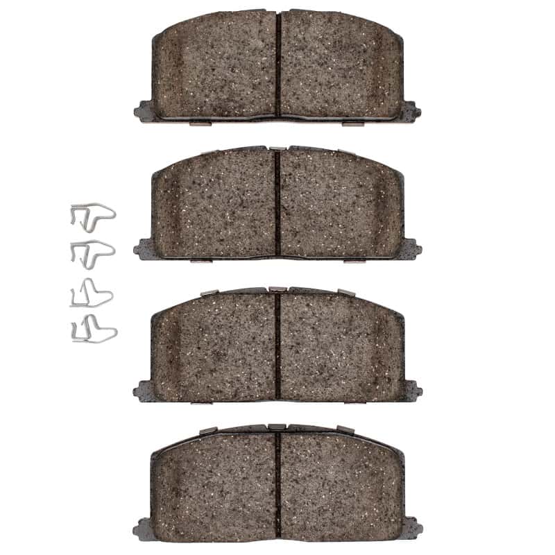 DFC — DFC 92-99 Toyota Tercel Front 5000 Advanced Ceramic Brake Pads
DFC Brake Pad Set - view 2