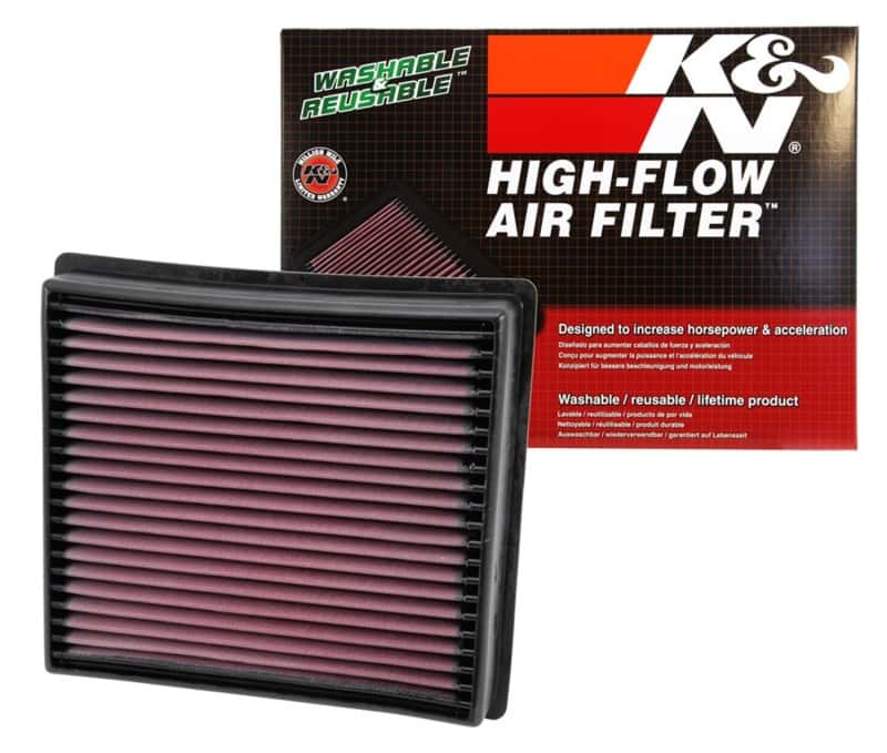 K&N Engineering — K&N Replacement Panel Air Filter for 13-14 Dodge Ram 2500/3500/4500/5500 6.7L L6 Diesel
Replacement Air Filt
Air Filter - view 5