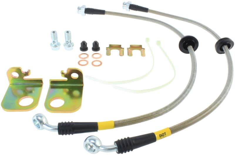 Stoptech — StopTech 04-06 Pontiac GTO Stainless Steel Front Brake Line Kit
SS Brake Lines - view 3