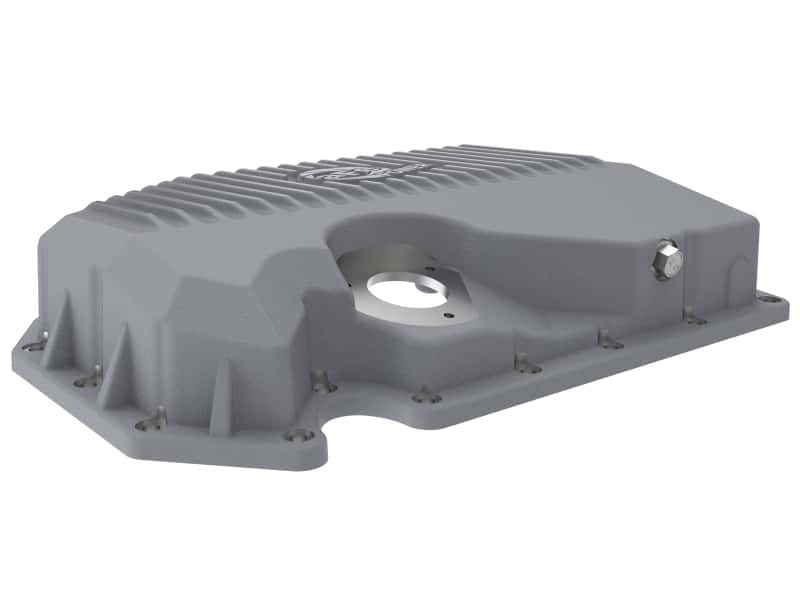 aFe — aFe 05-19 VW 1.8L/2.0L w/ Oil Sensor Engine Oil Pan Raw POWER Street Series w/ Machined Fins
Engine Oil Pan - view 6