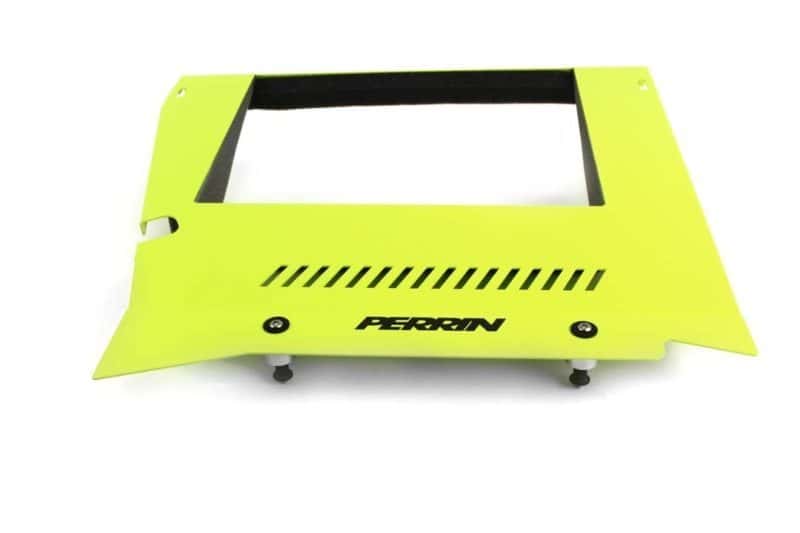 Perrin Performance — PERRIN 15-21 Subaru WRX Engine Cover Kit (Intercooler & Pulley Covers Incl.) - Neon Yellow - view 4