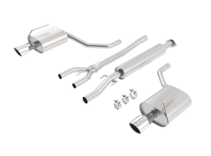 Borla — Borla 09-14 Nissan Maxima Sedan 4Dr 3.5L AT FWD SS Catback Exhaust
Cat-Back System
ExhstSysKt - view 1
