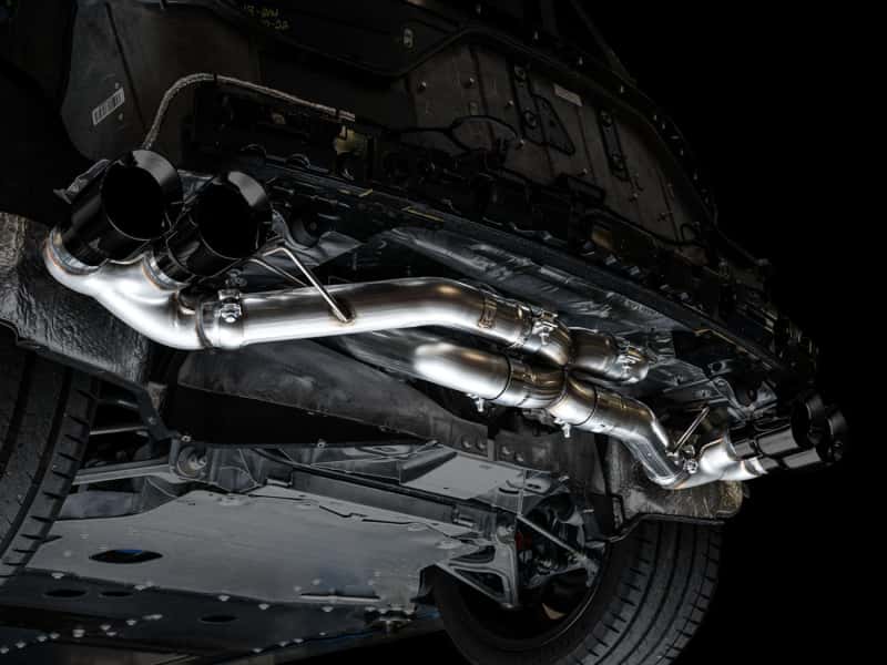 AWE Tuning — AWE Tuning 2020 Chevrolet Corvette (C8) Track Edition Exhaust - Quad Diamond Black Tips
Track Exhaust - view 8