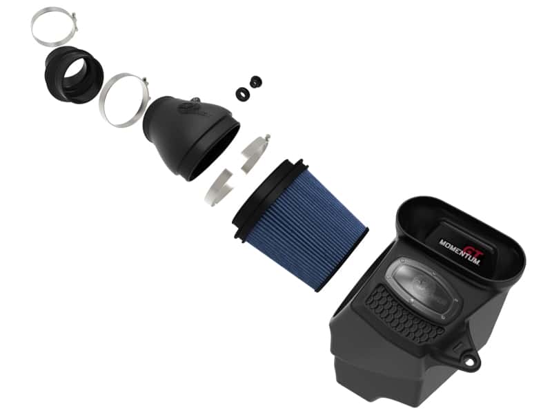 aFe — aFe 21 Jeep Wrangler 392 JL V8-6.4L Momentum GT Cold Air Intake System w/ Pro 5R Filter
Momentum GT Intake - view 2