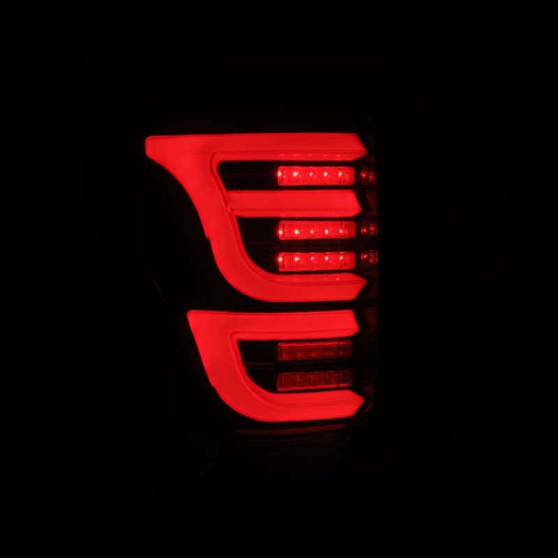 AlphaRex — AlphaRex 07-13 Toyota Tundra LUXX-Series LED Tail Lights Black-Red
Taillight Assembly - view 3