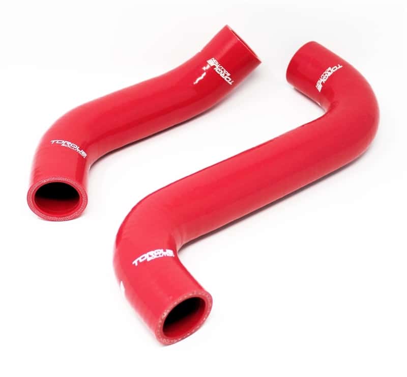 Torque Solution — Torque Solution 02-07 Subaru WRX / 04-07 STI Silicone Radiator Hose Kit - Red - view 1