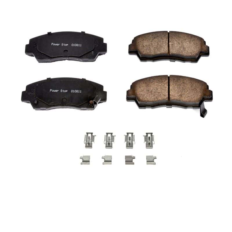 PowerStop — Power Stop 87-93 Mazda B2200 Front Z17 Evolution Ceramic Brake Pads w/Hardware
Z17 Brake Pads - view 1