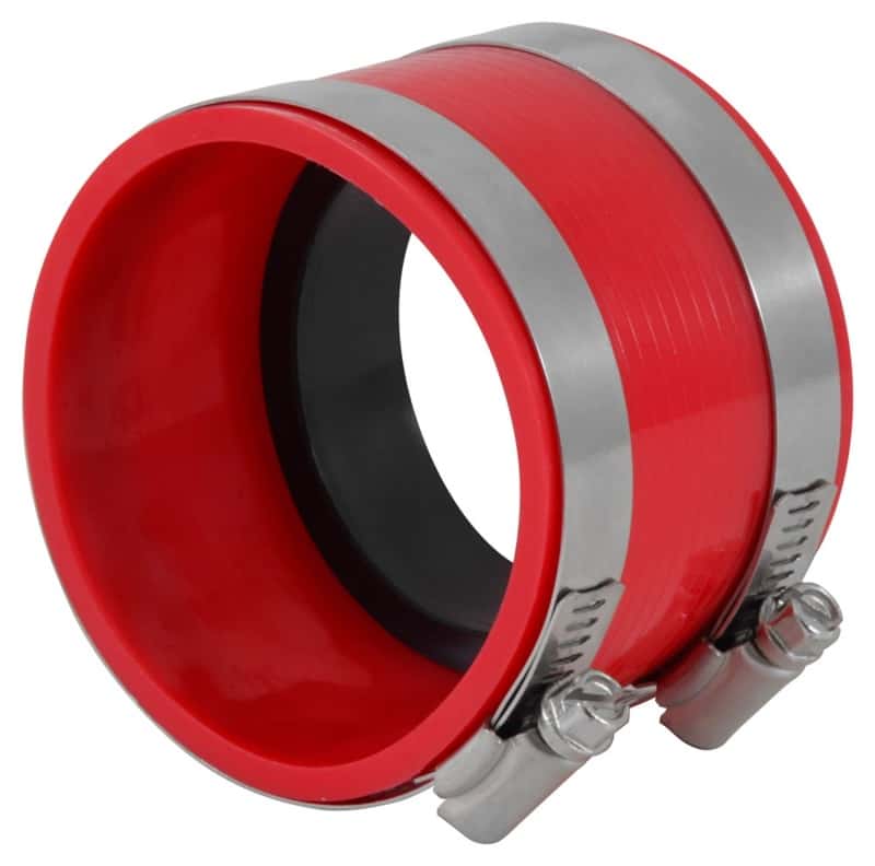 Spectre — Spectre Coupler 3in. (PVC) w/Insert - Red - view 3