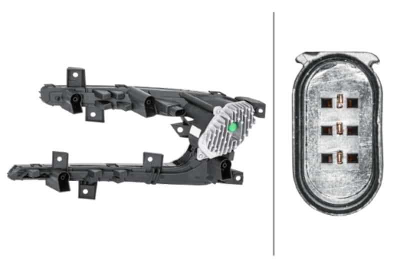 Hella — Hella 2015-2019 Volkswagen e-Golf Daytime Running Light Right
FogLightAssembly - view 1