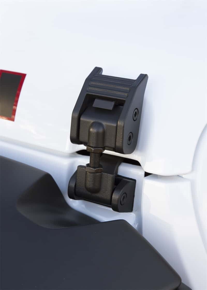 Rugged Ridge — Rugged Ridge 2018-20 Jeep Wrangler JL / 2020 Jeep Gladiator Textured Black Hood Catches
Hood Latch Assembly
OFFROAD_EXTERIOR - view 5