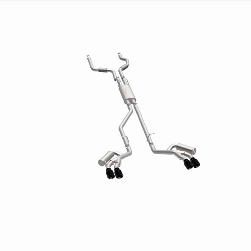 Magnaflow — MagnaFlow 20-21 Ford Explorer 3.0L V6 Dual Exit Quad Black Chrome Tip Street Series Cat-Back Exhaust - view 25