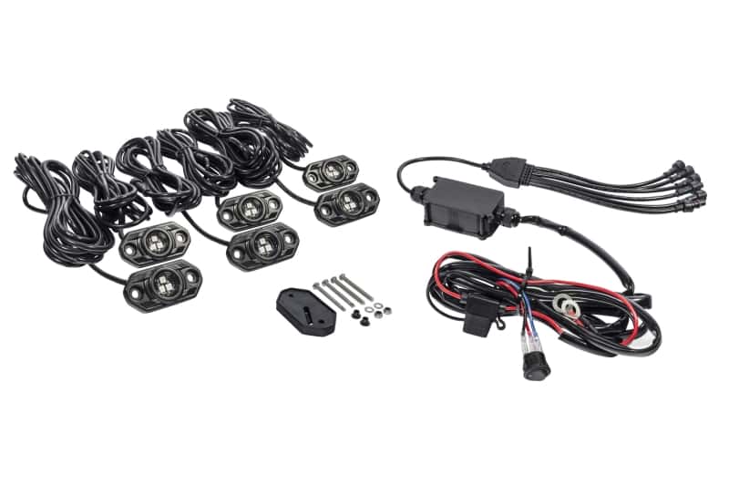 KC HiLiTES — KC HiLiTES C-Series RGB LED Rock Light Kit (Incl. Wiring) - Set of 6
C-Series LEDs - view 6