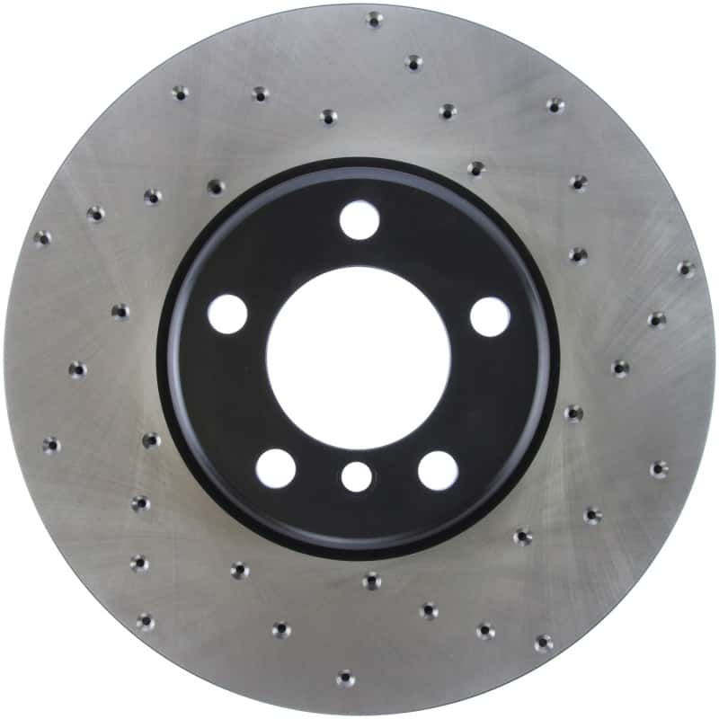 Stoptech — StopTech 12-15 BMW 335i Drilled Left Front Rotor
Cross Drilled Rotor
Disc Brake Rotor - view 1