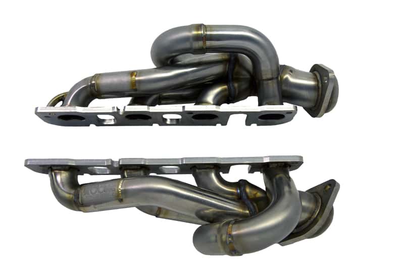 Kooks Headers — Kooks 09-18 Dodge 1500 HEMI Pick Up Truck 1-5/8in x 1-3/4in Stainless Steel Shorty Headers
Shorty Headers - view 2